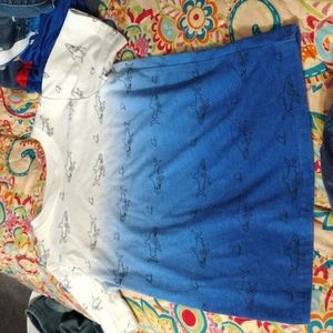 GARANIMALS dip dye shark shirt size 4t